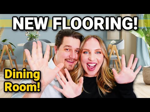 FLOORING INSTALL! DINING ROOM! NEW LIGHTING!