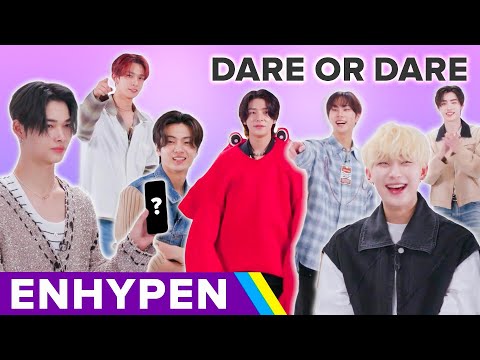 【ENHYPEN】アイドルなのに身体張りすぎ…！？メンバーが無茶ぶりに答えてくれた！ （日本語字幕）ENHYPEN Play Dare or Dare