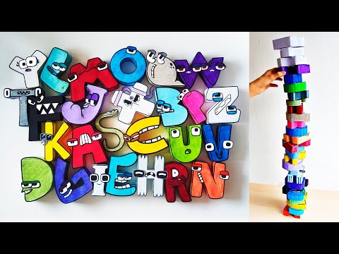 Cool Craft | Paper Alphabet Lore | Tower