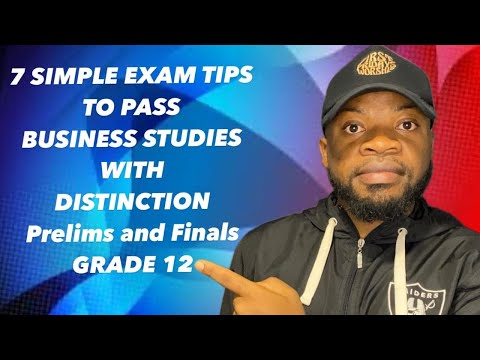 How to guarantee a distinction in Business studies in 2024 |Grade 12