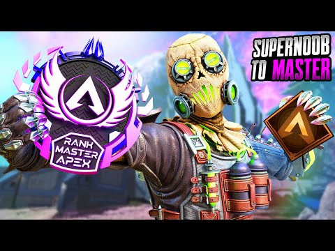 SUPERNOOB TO MASTER JOURNEY - GETTING DIAMOND FAST (Apex Legends Ranked Gameplay)