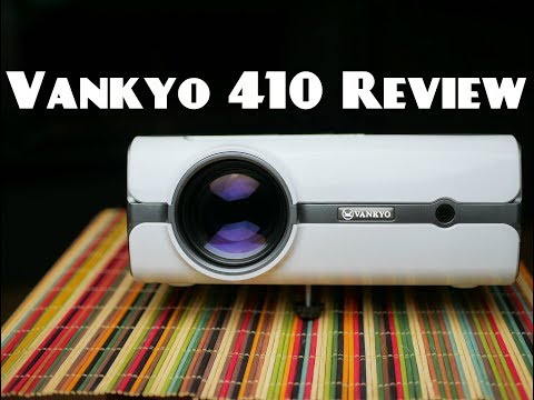 Vankyo Video projector review Leisure 410, Affordable home theater.