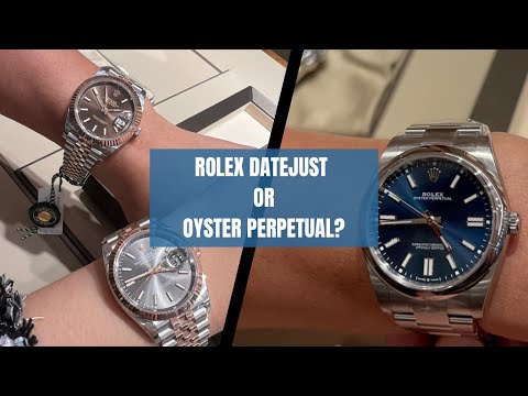 Rolex Watch Shopping: Datejust or Oyster Perpetual? Which one is better?