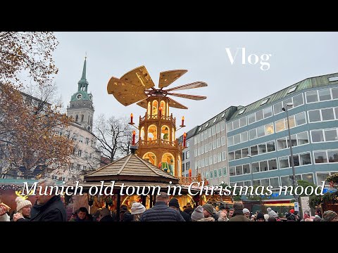 [vlog] Life in Germany | Go to Old Town Munich to buy an Advent calendar