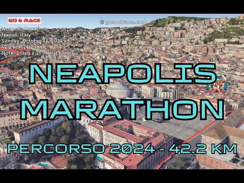 Neapolis Marathon (2024): fly over the marathon course! Video of the race path.