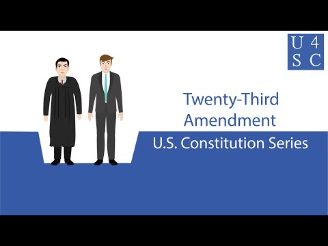 Twenty-Third Amendment: Let DC Vote! - U.S. Constitution Series | Academy 4 Social Change