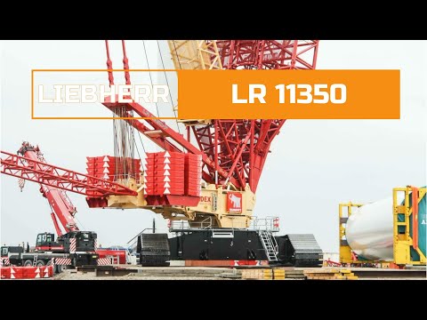 LR 11350 - crawler crane from Liebherr with outstanding load capacities