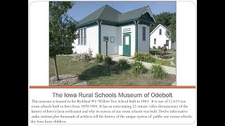 21st Iowa Country School Preservation Conference