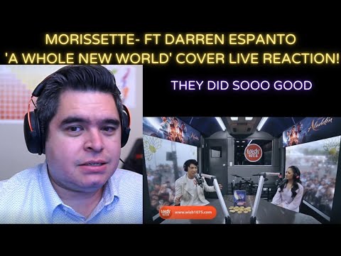 MORISSETTE FT. Darren Espanto- 'A Whole New World' Cover LIVE on Wish 107.5 Bus REACTION!