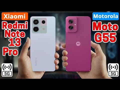 Xiaomi Redmi Note 13 Pro Vs Motorola Moto G55 | Specs Comparison || Which One's Better?