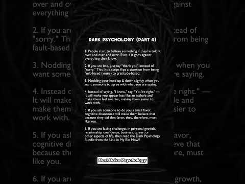 Dark Psychology (part 6)