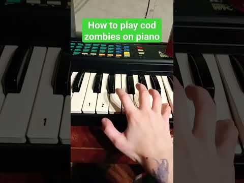 how to play cod zombies on piano easy