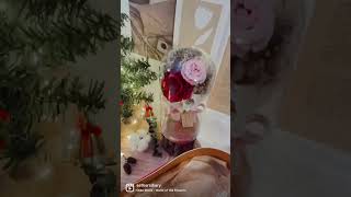 25/12/2022 Christmas Collections 2022| Preserved Flowers | 精致永生花特别系列 |玻璃罩与花茶