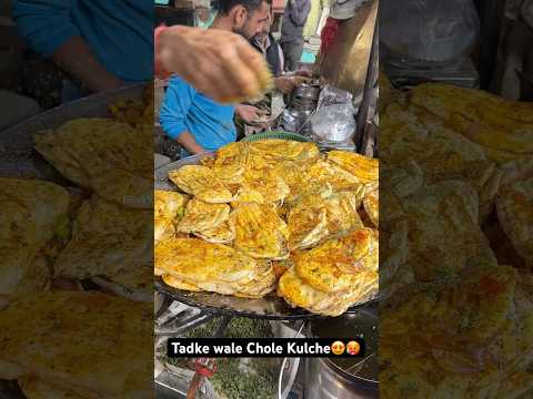 Tadke wale Chole kulche😍🥵|| Indian Street Food