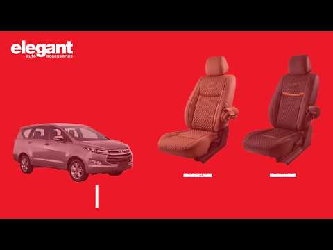 Toyota Innova Crysta Seat Cover | Seat Cover For Innova Crysta | Innova Crysta Accessories