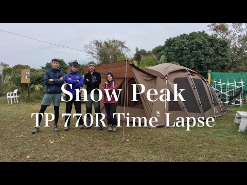 Snow Peak TP 770R Time Lapse