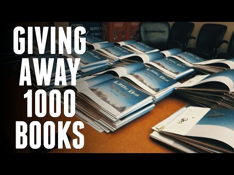 Giving Away 1000 Books