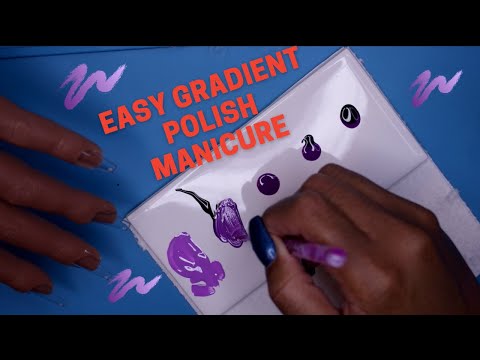 Easy Gradient Polish Manicure | iGel Beauty | FlexiFinger |*GIVEAWAY CLOSED