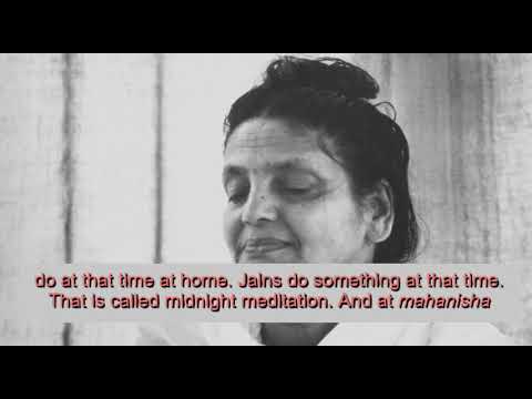 Ma Anandamayi talks at Suktal in 1961 (English subtitles).