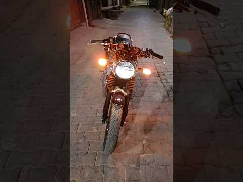 Royal Enfield Continental GT 650 Mr Clean super bike view #royalenfield #gt650 #mrclean