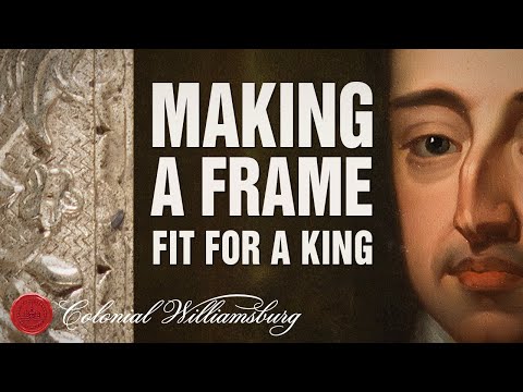 Making a Frame Fit For a King