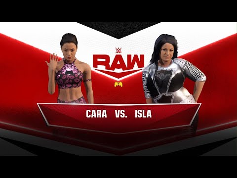 AWA Monday Night dawn: Cara vs Isla