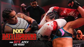 Shayna Baszler vs. Lola Vice – NXT Underground Match: NXT Battleground 2024 highlights