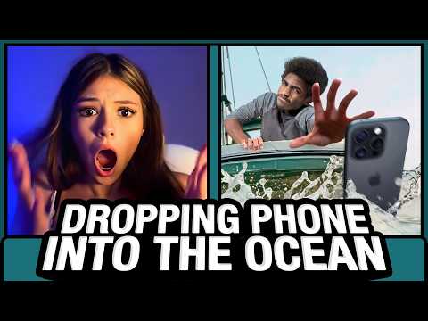 DROPPING PHONE IN WATER on OMEGLE