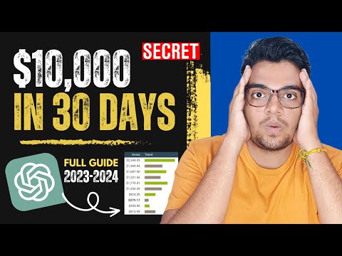 ChatGPT + Affiliate Marketing For Beginners 2023-2024 | $10,000 Sale On ClickBank | In Hindi