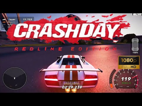 Crashday: Redline Edition (2025) - Gameplay (PC/Win 10) [1080p60FPS]