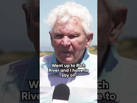 Blind Golfer David Blyth