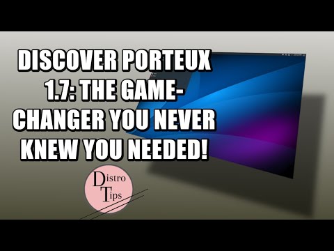 DISCOVER PORTEUX 1.7: THE GAME-CHANGER YOU NEVER KNEW YOU NEEDED!