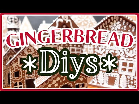 EASY GINGERBREAD DECOR l High End Look Christmas Decor | Christmas Decor DIYS on a BUDGET