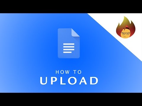 How to Upload a File | GOOGLE DOCS