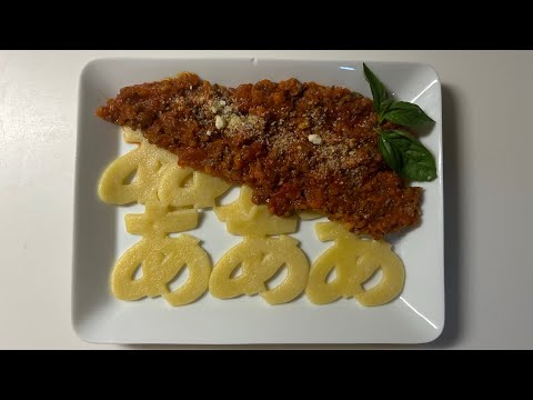 「あ」を使ったミートソースパスタの作り方