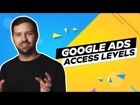 Google Ads Access Levels In 2024