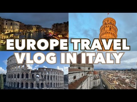 【日々節約夫婦の新婚旅行・イタリア編】ヨーロッパ周遊旅行 / 海外旅行 / vlog / イタリア / ミラノ / ヴェネツィア / フィレンツェ / ローマ / スペイン / グルメ / カフェ