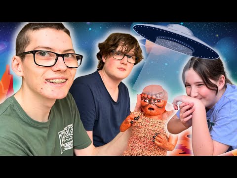 *REBORN REACTIONS* Giving my BROTHERS a REBORN ALIEN