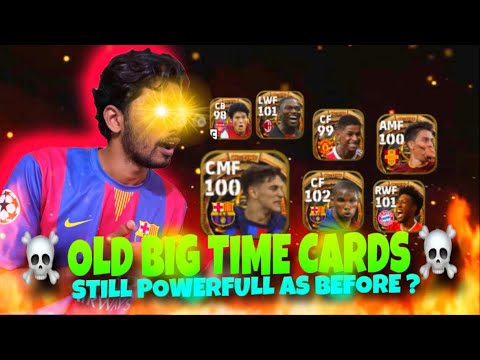 I USED OLD BIG TIME CARDS ☠️🔥 GAVI , ETOO, DYBALA ... Are THEY STILL GOOD ? RiCH BOY efootball 25