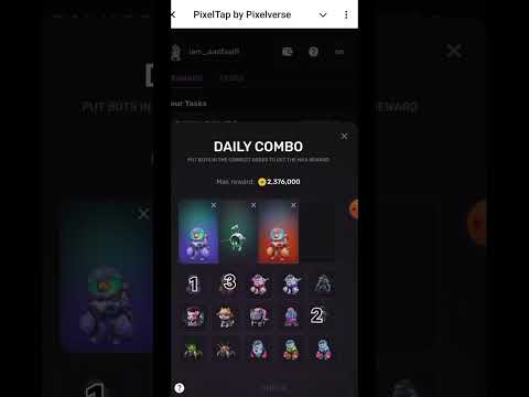 Pixeltap combo 09-07-2024