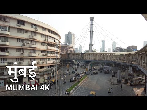 The Real Streets of Mumbai - India Walking Tour (4K UHD)