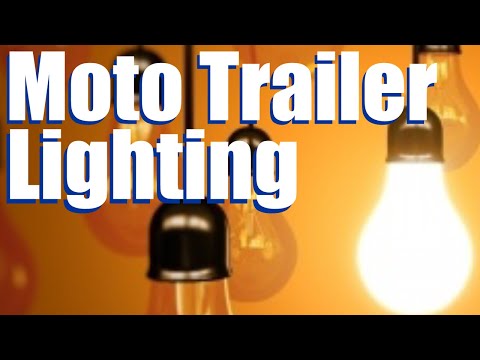 Moto Trailer Build: Episode 6 Lighting 💡