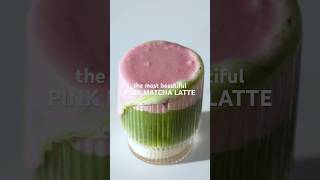 The Most Beautiful Pink Matcha Latte Recipe #matchalatte #matcharecipe #matchaaesthetic