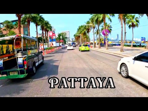 Motorbike tour start from Pattaya Terminal 21 pass, Pattaya Beach Road to Pattaya Walking Street