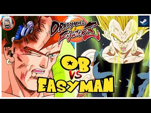 DBFZ OB vs Easyman (Black, A16, Trunks) vs (GokuSSJ, VegetaSSJ, Gohan)