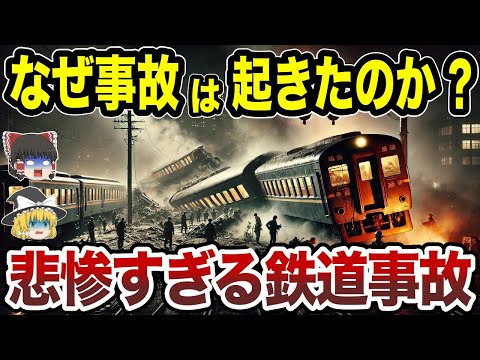 【日本地理】前代未聞！悲惨すぎる鉄道事故3選【ゆっくり解説】