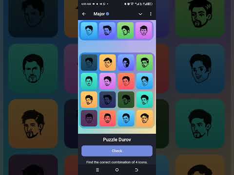 11 October- Major Puzzle Durov Solved Today #major #airdrop #dailypuzzle #telegramapps #combo
