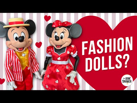 Mickey & Minnie Mouse ... as Fashion Dolls? #disney