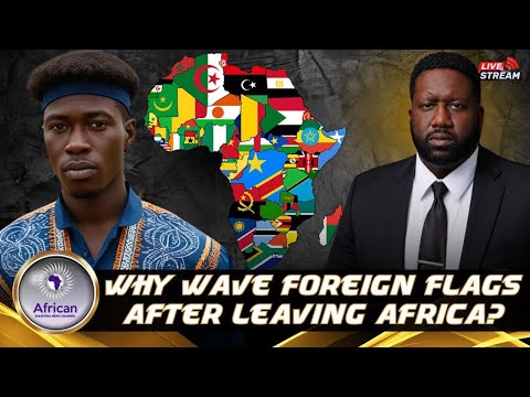 Message From The Motherland, African Brotha Calls Out Those Who Leave Africa But Wave Their Flags