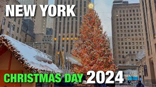 New York City LIVE Manhattan Christmas Day 2024 (December 25, 2024)